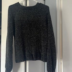 Sparkly Black Sweater